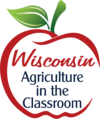 Wisconsin Ag in the Classroom logo - vertical